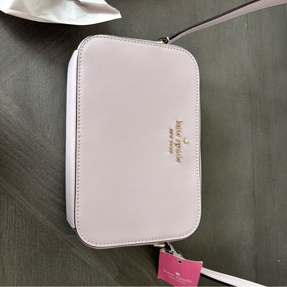 Kate Spade Pink Pebbled Madison Crossbody Bag - Picture 4 of 7